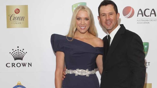 Ricky Ponting's wife Rianna was dubbed "Lady Ponting" by other cricketing WAGs. 