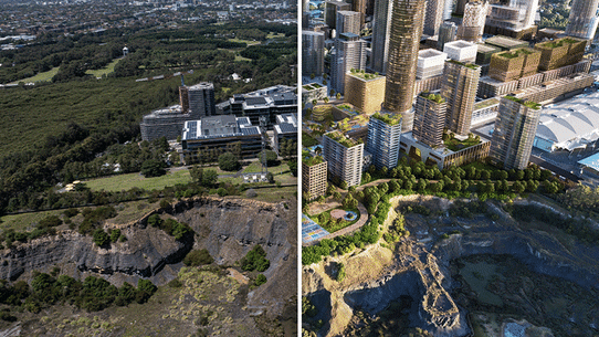 The plan to squeeze 30,000 residents into Sydney Olympic Park