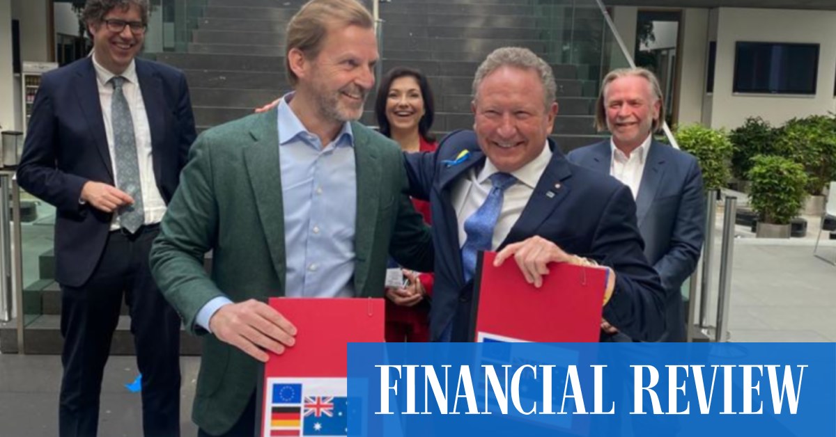 Forrest liefert Wasserstoff an das in Russland ansässige Deutschland