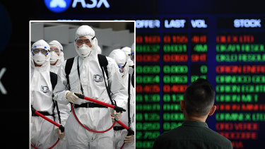 The coronavirus is hitting world markets.