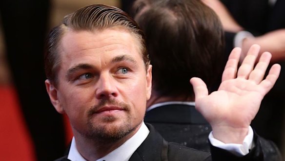 Ladies man ... Leonardo DiCaprio.