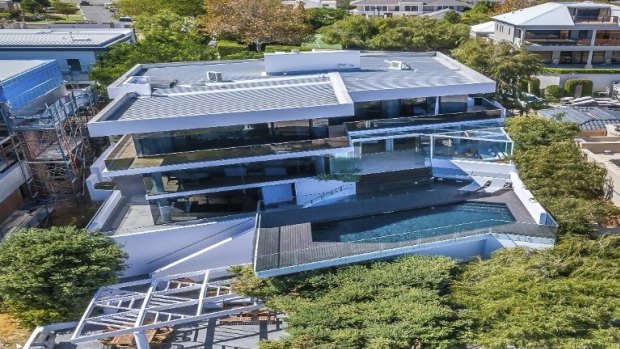 The $14 million mansion fetched the highest price in Perth in 2020. 