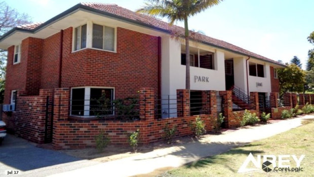 The Bay View Terrace unit complex.