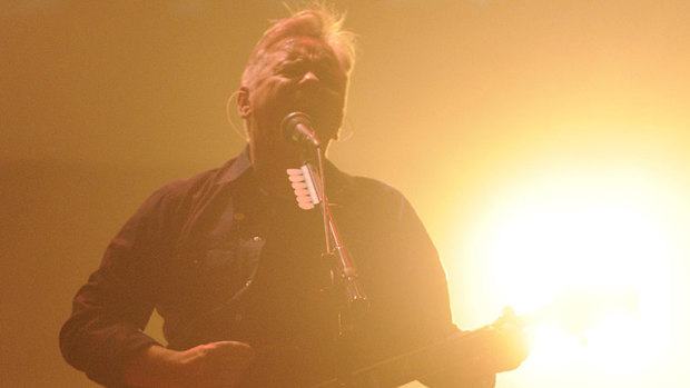 Bernard Sumner's everyman singing voice makes New Order's euphoric anthems relatable.
