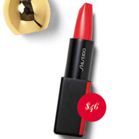 Shiseido ModernMatte Powder Lipstick in Shock Wave, $46.