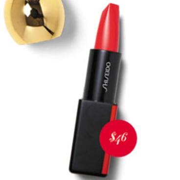 Shiseido ModernMatte Powder Lipstick in Shock Wave, $46.