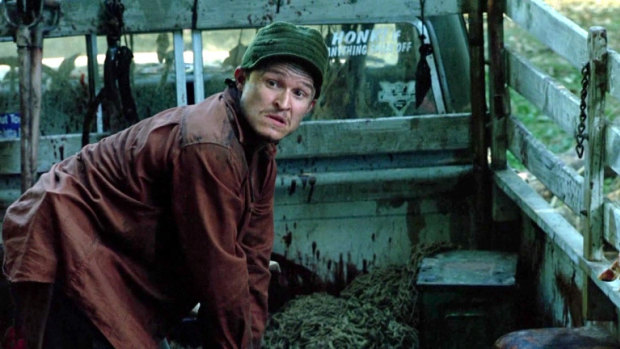 Herriman in his breakout role in the 2005 film House of Wax. 