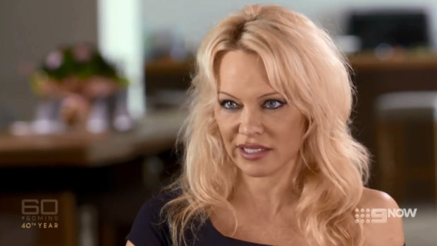 Pamela Anderson discussed her relationship with Julian Assange on 60 Minutes.