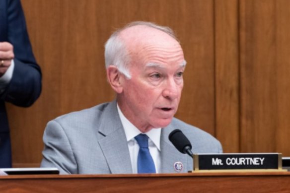 US Congressman Joe Courtney co-chairs the Friends of Australia congressional caucus and is regarded as a top expert on submarines and shipbuilding. 