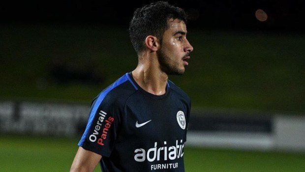 Hakeem al-Araibi fled to Australia in 2014 and plays for Pascoe Vale FC in Melbourne.