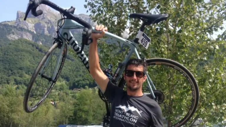 Marc Sutton has been named as the British cyclist killed in the French Alps in a hunting accident.