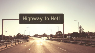 Where once there were The Giants, comes Highway To Hell.