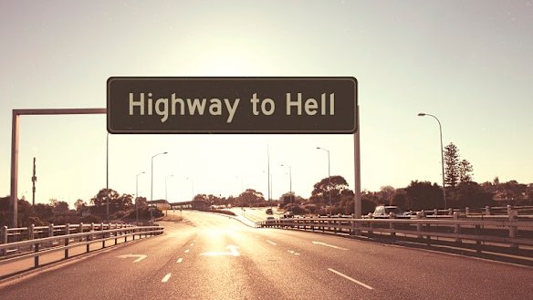 Where once there were The Giants, comes Highway To Hell.