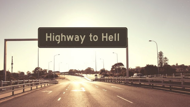 Where once there were The Giants, comes Highway To Hell.