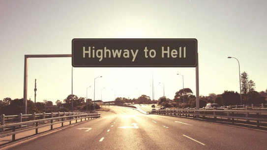 Where once there were The Giants, comes HIghway To Hell.
