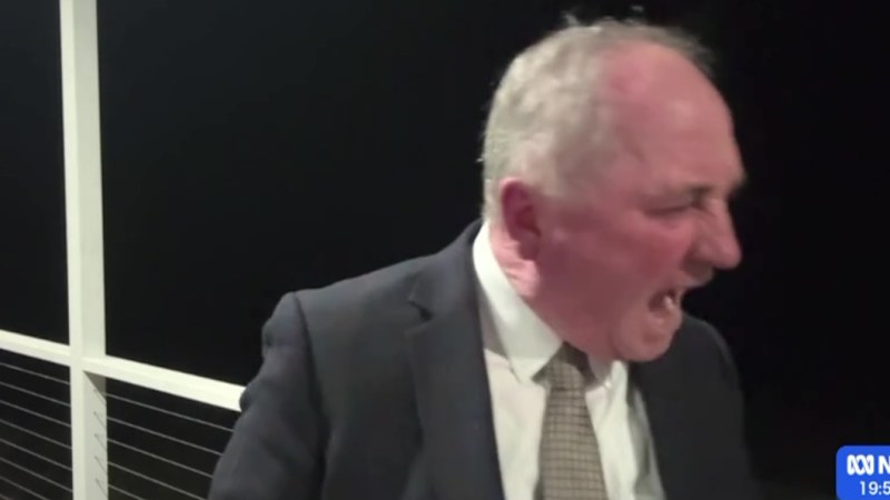 Barnaby's dog goes global as he says sorry for his rant