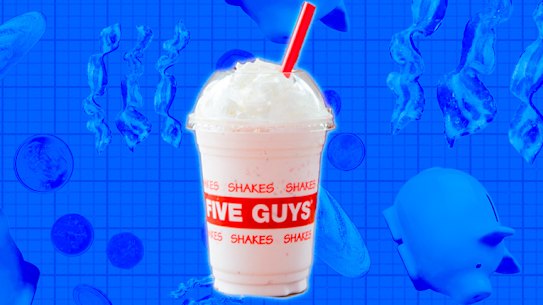 On Money Diaries, a law student and retail assistant who makes $37,000 a year and spends some of her money this week on a thick shake from Five Guys.