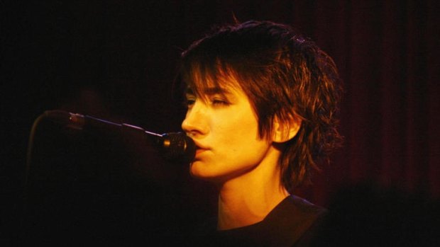 Russian singer Zemfira.