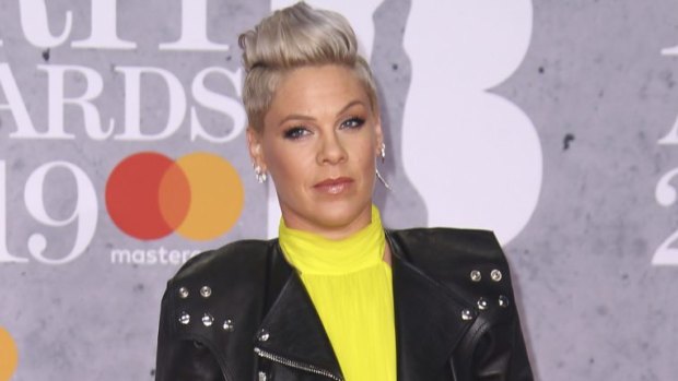 Singer Pink was not on the plane when the incident occurred.