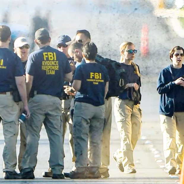 FBI agents worked around the clock to gather evidence after the Las Vegas shooting, in which 60 people were gunned down. 