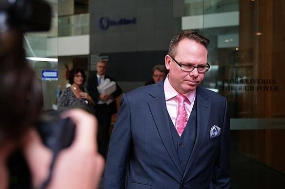 Gardner Brook, the Crown’s star witness in the trial of the Obeids and Ian Macdonald.