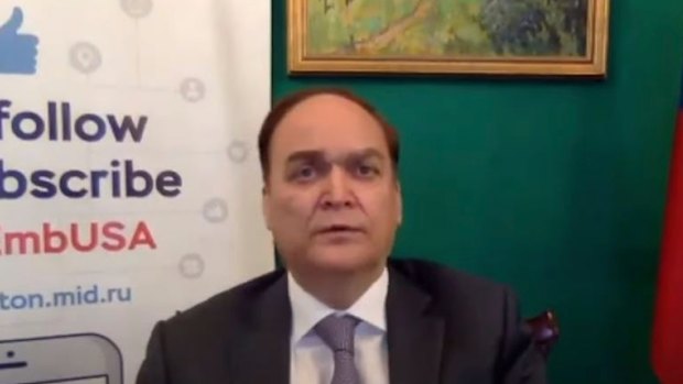 Recalled: Russia’s ambassador to the US Anatoly Antonov.