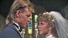 Scott (Jason Donovan) and Charlene (Kylie Minogue) are among Ramsay Street’s most beloved residents