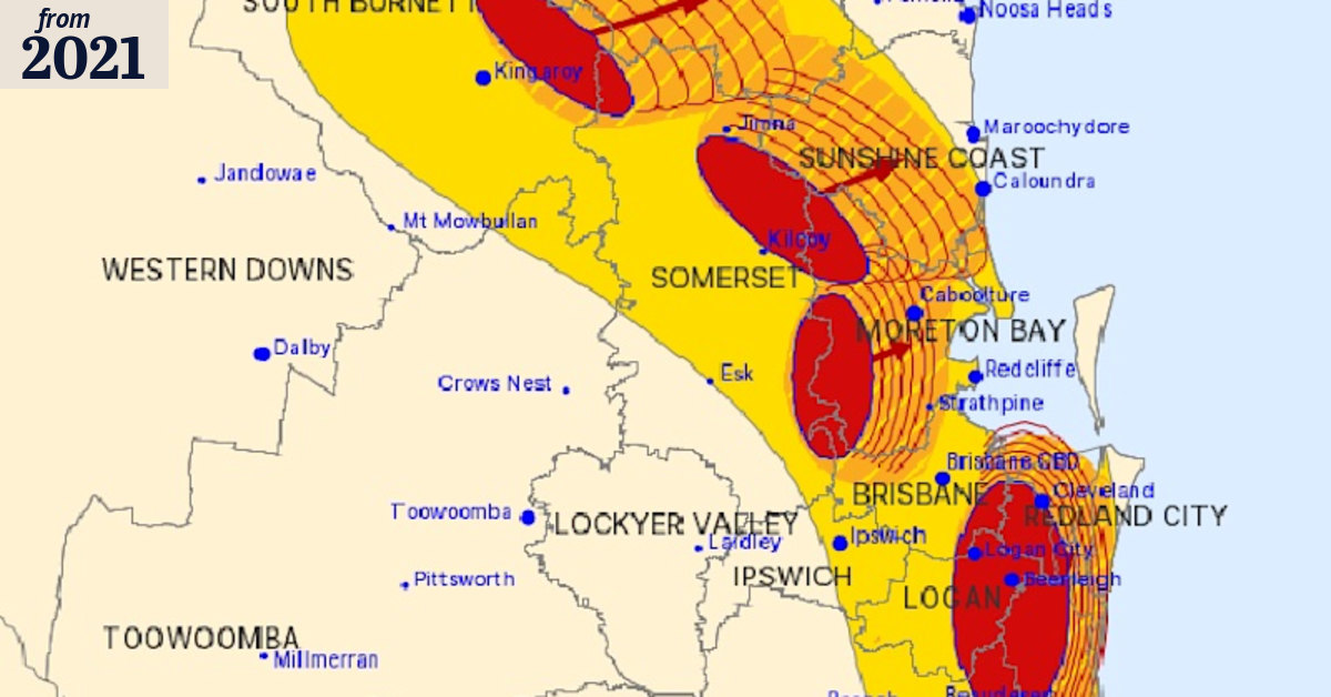 South-east Queensland soaked as severe storms roll through