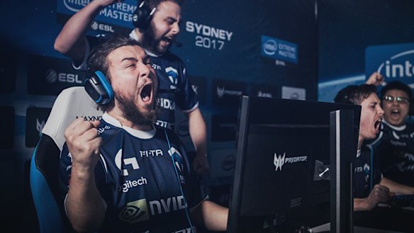 Tyler “Tucks” Reilly competes at IEM Sydney 2017.