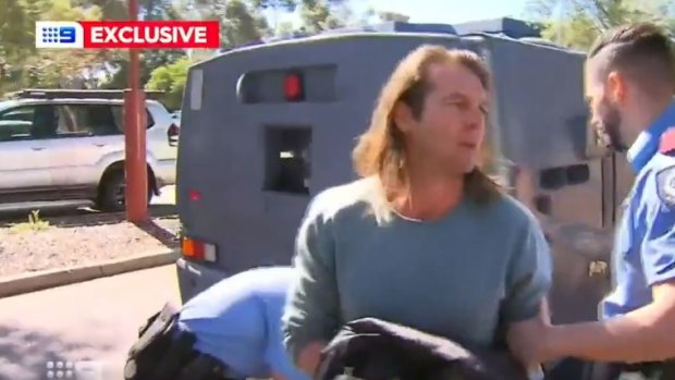 Ben Cousins back behind bars after being found sleeping next to a car