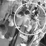 CCTV of Bruce Lehrmann handing over a card to pay for drinks. The Federal Court heard Lehrmann did not produce bank records for the transaction.