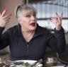 Lunch with Eddie Izzard keeps you on your toes.