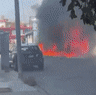 Mexico cartel fire GIF