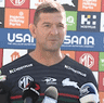 Under-fire Demetriou lasts just 27 seconds in Souths press conference