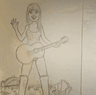 How to draw Taylor Swift