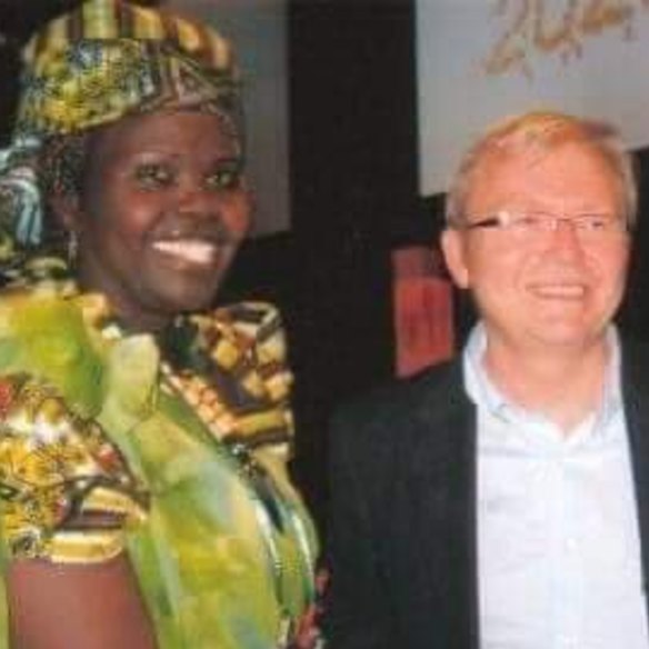 Deng meeting Kevin Rudd.