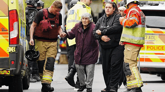 Manchester attack GIF.