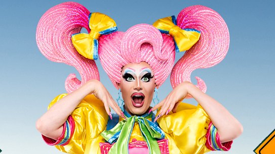 Kita Mean from RuPaul’s Drag Race Down Under Live.