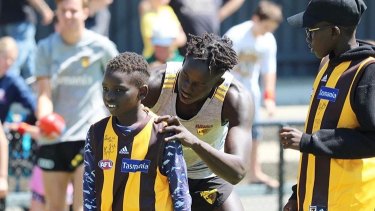 Afl 2019 Hawthorn Hawks Changkuoth Jiath To Debut Against Gws