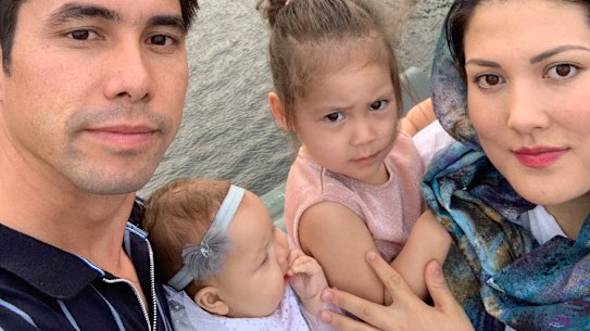 Shaima Azizi, who lives in Brisbane with her husband Mohammad and two daughters, desperately wants to get her mother, brother and sister-in-law out of Kabul.