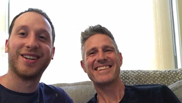 Michael Kahan with Wil Anderson.