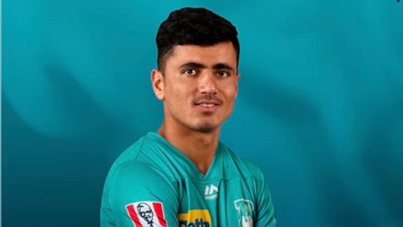 Brisbane Heat international recruit Mujeeb Ur Rahman.