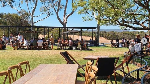 Swings and Roundabouts is one of the more relaxing wineries to eat and laze at now it's been renovated.