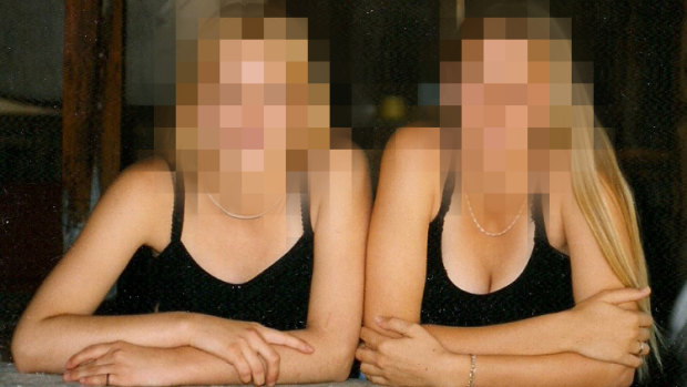Holly and alleged fellow victim Marissa, together in the mid 1990s. 