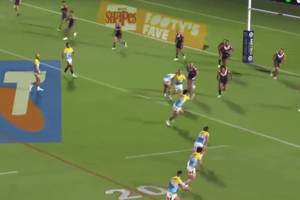 Sam Walker’s defence exploited against the Titans.