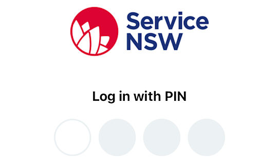 Service NSW app
