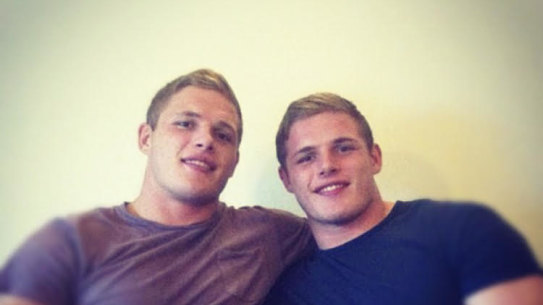The Burgess brothers as teenagers.