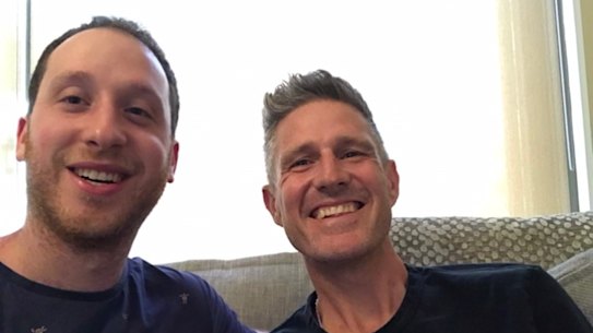 Michael Kahan with Wil Anderson.