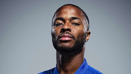England star Raheem Sterling.
