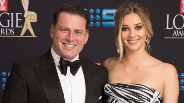 Karl Stefanovic with Jasmine Yarbrough,